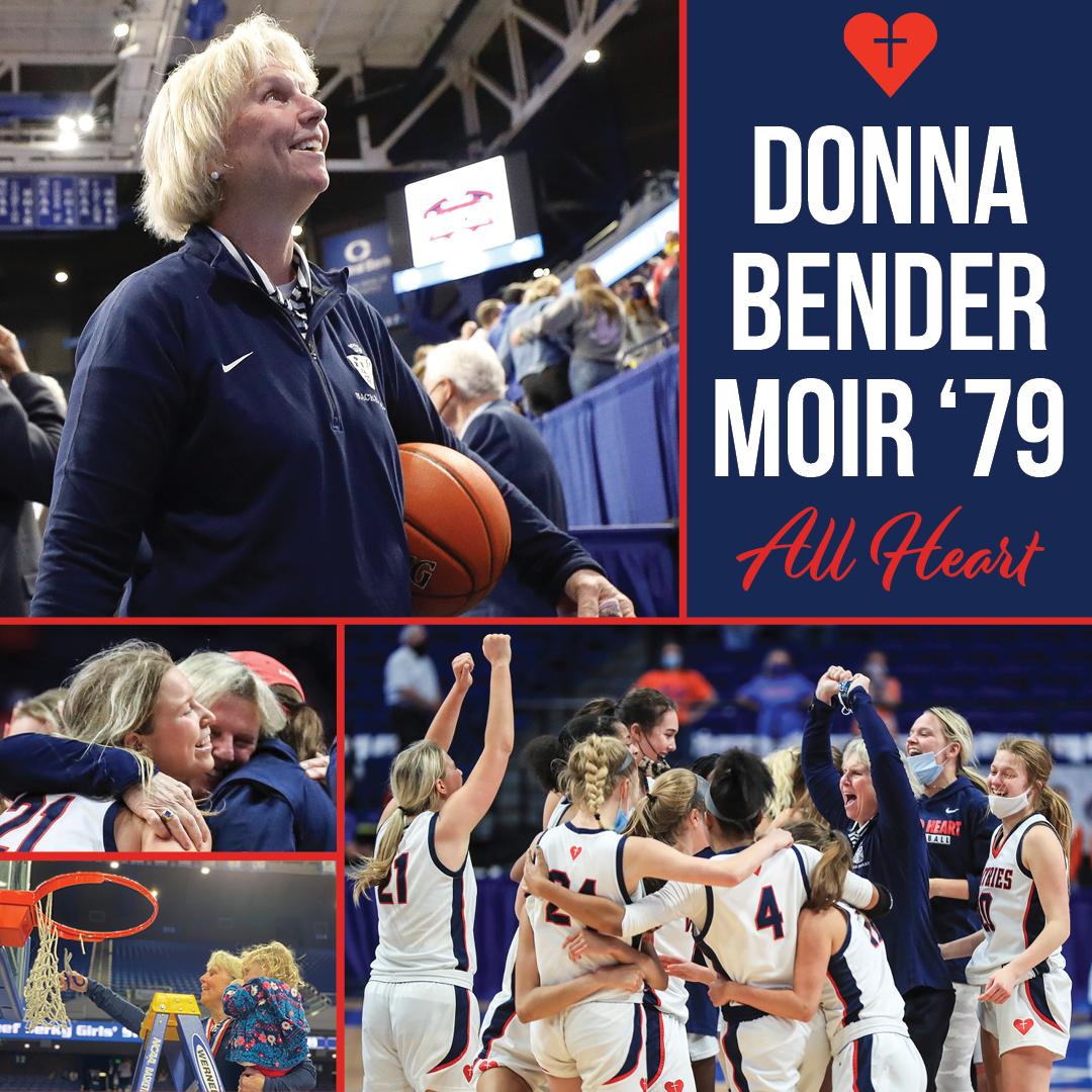 Donna Bender Moir, Varsity Basketball Coach